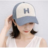 スモーキーブルー | キャップ メッシュ レディース | exrevo