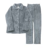 ブルーグレー | パジャマ もこもこ レディース | exrevo