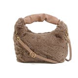 モカ | ファーバッグ ショルダーバッグ レディース | exrevo