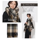 マフラー レディース チェック | exrevo | 詳細画像10 