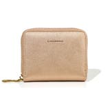 シャンパンゴールド | ミニ財布 小さい財布 二つ折り財布 | exrevo