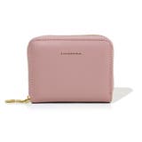 スモーキーピンク | ミニ財布 小さい財布 二つ折り財布 | exrevo