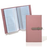 ラベンダー×グレー | カードケース レディース 120枚収納 | exrevo