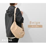 横長 ボディバッグ 大容量 | exrevo | 詳細画像13