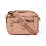 スモーキーピンク | ショルダーバッグ スクエア レディース | exrevo