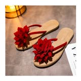 サンダル 花飾り 靴 | MOON VERY | 詳細画像3 