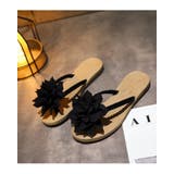 サンダル 花飾り 靴 | MOON VERY | 詳細画像4 