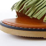 夏の靴 韓国フリンジサンダル ダブルベルト | MOON VERY | 詳細画像19 