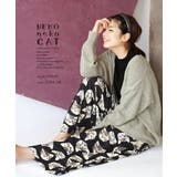 zootie（ズーティー）：ねこ・ネコ・猫・CAT ロングワイドパンツ | e-zakkamania stores | 詳細画像11 
