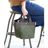 キルティング［カーキ］ | ミニョン トートバッグ［ミニ］ | e-zakkamania stores