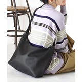 ブラック | ソフトラウンド ワンショルダーバッグ［ラージ］ | e-zakkamania stores