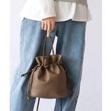 ブラウン | 巾着2WAY ショルダーバッグ | e-zakkamania stores