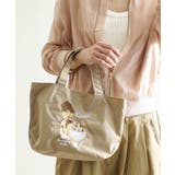 ベージュ［ラグドール］ | アニマル刺繍プチトートバッグ | e-zakkamania stores