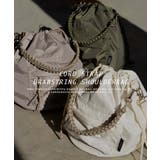 コードストラップ ドローストリング 巾着ショルダーバッグ | e-zakkamania stores | 詳細画像3 