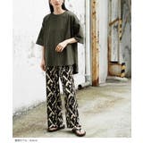 モノトーンエスニック柄 プリーツパンツ | e-zakkamania stores | 詳細画像7 