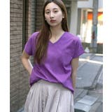 グレープ | zootie（ズーティー）：汗しみない Tシャツ［Vネック ポケットTEE］ | e-zakkamania stores