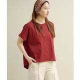 マダーレッド | zootie（ズーティー）：汗しみない Tシャツ［ワイドシルエット］ | e-zakkamania stores