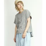 モクグレー | zootie（ズーティー）：汗しみない Tシャツ［ワイドシルエット］ | e-zakkamania stores