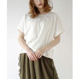 オフホワイト | zootie（ズーティー）：汗しみない Tシャツ［ワイドシルエット］ | e-zakkamania stores