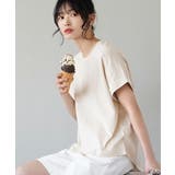 アイボリー | zootie（ズーティー）：汗しみない Tシャツ［ワイドシルエット］ | e-zakkamania stores