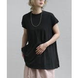 ブラック | フレアAライン チュニックカットソー | e-zakkamania stores