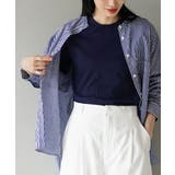 ネイビー | zootie（ズーティー）：シルキースムースコットン Tシャツ［長袖］ | e-zakkamania stores