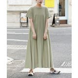 アッシュカーキ | zootie（ズーティー）：汗しみない マキシワンピース | e-zakkamania stores