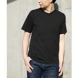ブラック | zootie（ズーティー）：汗しみない Vネック Tシャツ［メンズ］ | e-zakkamania stores