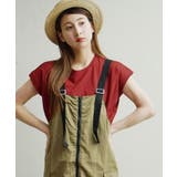 マダーレッド | zootie（ズーティー）：汗しみない Tシャツ［フレンチスリーブ］ | e-zakkamania stores
