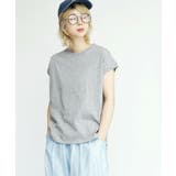 モクグレー | zootie（ズーティー）：汗しみない Tシャツ［フレンチスリーブ］ | e-zakkamania stores