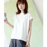 オフホワイト | zootie（ズーティー）：汗しみない Tシャツ［フレンチスリーブ］ | e-zakkamania stores