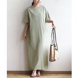 アッシュミント | zootie（ズーティー）：汗しみない TEEワンピース | e-zakkamania stores