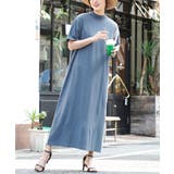 スモーキーブルー | zootie（ズーティー）：汗しみない TEEワンピース | e-zakkamania stores