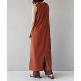 テラコッタレッド | zootie（ズーティー）：URBAN PLUS ノースリーブワンピース | e-zakkamania stores