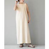 アイボリー | zootie（ズーティー）：URBAN PLUS ノースリーブワンピース | e-zakkamania stores