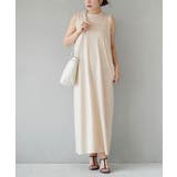 ライトベージュ | zootie（ズーティー）：URBAN PLUS ノースリーブワンピース | e-zakkamania stores