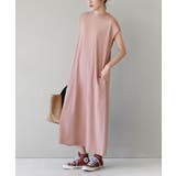 ダスティピンク | zootie（ズーティー）：URBAN PLUS フレンチスリーブワンピース | e-zakkamania stores