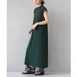 ダークグリーン | zootie（ズーティー）：URBAN PLUS フレンチスリーブワンピース | e-zakkamania stores