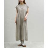 グレージュ | zootie（ズーティー）：URBAN PLUS フレンチスリーブワンピース | e-zakkamania stores