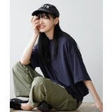 ネイビー | zootie(ズーティー):汗しみない クロップドTシャツ | e-zakkamania stores