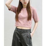 ダスティピンク | zootie（ズーティー）：URBAN PLUS カップ付きミニTシャツ | e-zakkamania stores