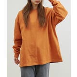 オレンジ | zootie（ズーティー）：シミヘン加工 リブスリーブプルオーバー | e-zakkamania stores