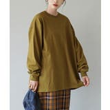 オーカー | zootie（ズーティー）：シミヘン加工 リブスリーブプルオーバー | e-zakkamania stores