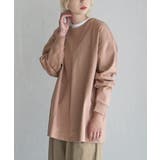 モカベージュ | zootie（ズーティー）：シミヘン加工 リブスリーブプルオーバー | e-zakkamania stores