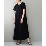 ブラック | zootie（ズーティー）：汗吸わない マキシワンピース | e-zakkamania stores
