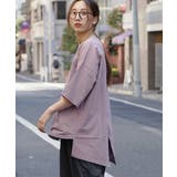 ラベンダー | zootie（ズーティー）：汗しみない Tシャツ［バックスリット］ | e-zakkamania stores