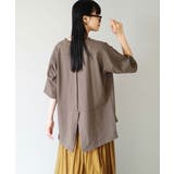 カフェモカ | zootie（ズーティー）：汗しみない Tシャツ［バックスリット］ | e-zakkamania stores