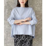 ライトブルー | zootie（ズーティー）：シミヘン加工 フレンチバスク ワイドプルオーバー［ボ… | e-zakkamania stores