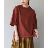 ブリックレッド | zootie（ズーティー）：シミヘン加工 フレンチバスクシャツ［半袖］ | e-zakkamania stores