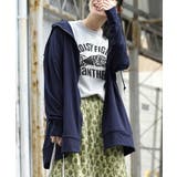 ネイビー | zootie（ズーティー）：さらっと薄手で快適 UVカットロングパーカー | e-zakkamania stores